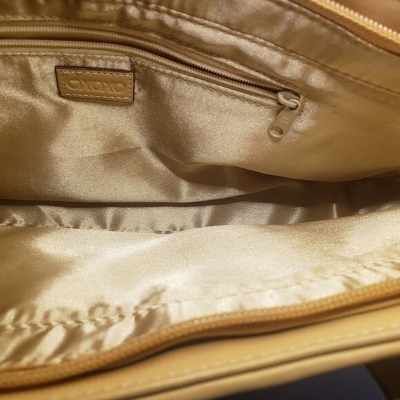 xoxo womens purse Bag tan SIZE 13 x 6.5 - Picture 2 of 14